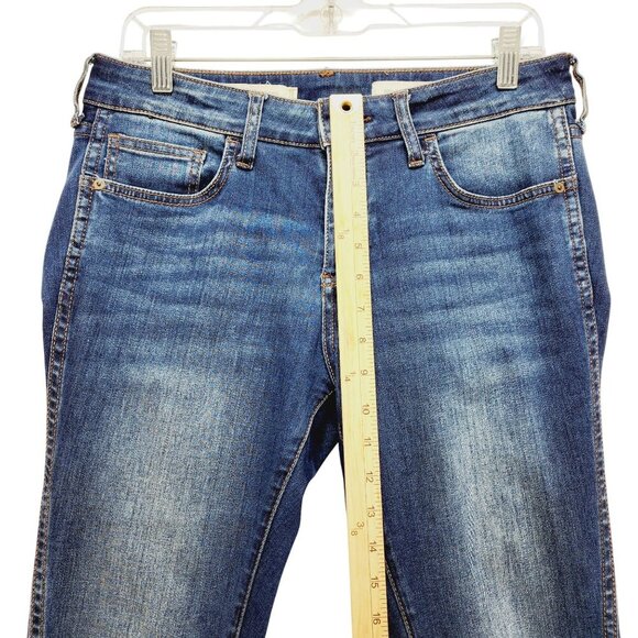 Pilcro And The Letterpress By Anthropologie Mid Rise Skinny Jeans Size 29 blue - Picture 14 of 15